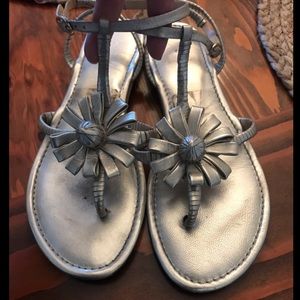 SOLD Cole Han Ankle wrap sandal size 7